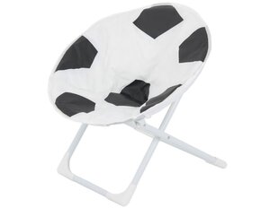 Детский складной стул Мяч, черный/белый цена и информация | Детская садовая мебель | hansapost.ee