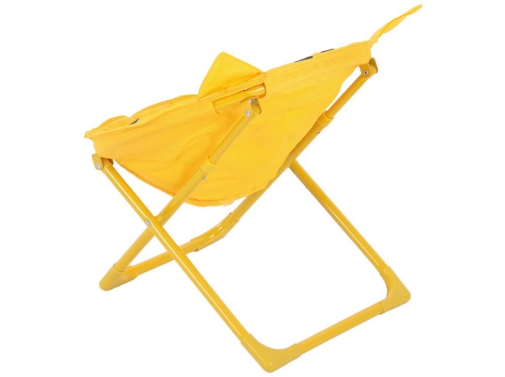 Laste kokkupandav tool Patio Garfield, kollane цена и информация | Välimööbel lastele | hansapost.ee
