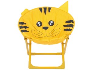 Детский складной стул Patio Гарфилд, желтый цена и информация | Детская садовая мебель | hansapost.ee
