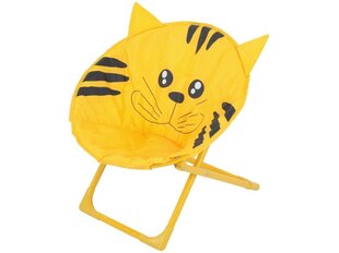 Laste kokkupandav tool Patio Garfield, kollane hind ja info | Välimööbel lastele | hansapost.ee