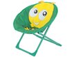 Laste kokkuklapitav tool Patio Bitutė, roheline/kollane цена и информация | Välimööbel lastele | hansapost.ee