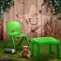 Patio Lime V детский уличный стул, зеленый цена и информация | Детские столы и стулья | hansapost.ee
