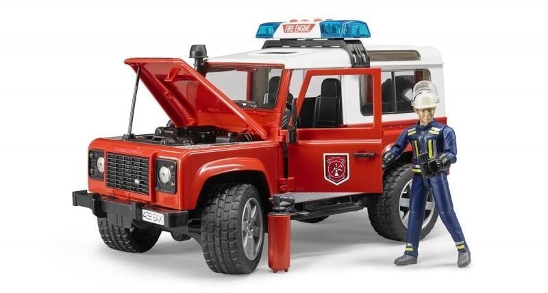 Jeep figuuriga Land Rover Bruder, BR-02596 цена и информация | Mänguasjad poistele | hansapost.ee