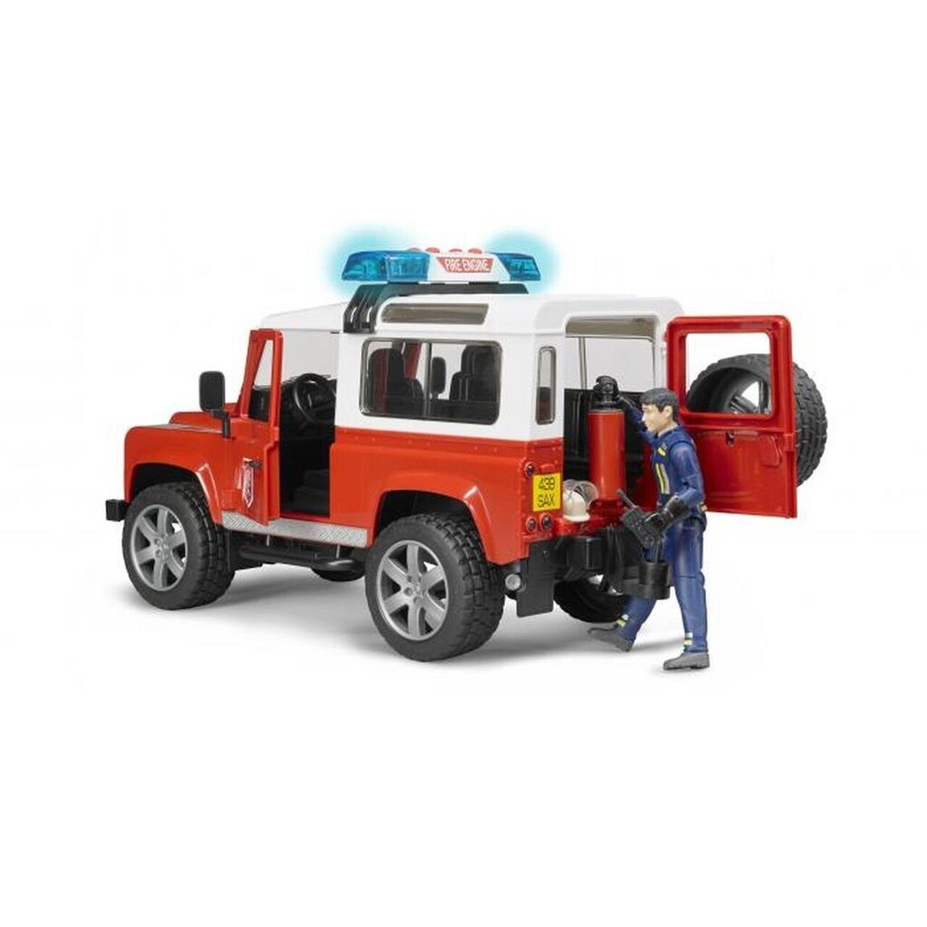 Jeep figuuriga Land Rover Bruder, BR-02596 цена и информация | Mänguasjad poistele | hansapost.ee