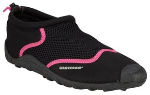 Veejalatsid Waimea® Wave Rider, must/roosa price and information | Swimming slippers and water shoes | hansapost.ee