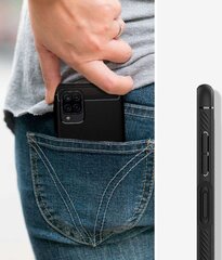 Telefoniümbris Spigen Matt Samsung Galaxy A12, must hind ja info | Telefonide kaitsekaaned ja -ümbrised | hansapost.ee