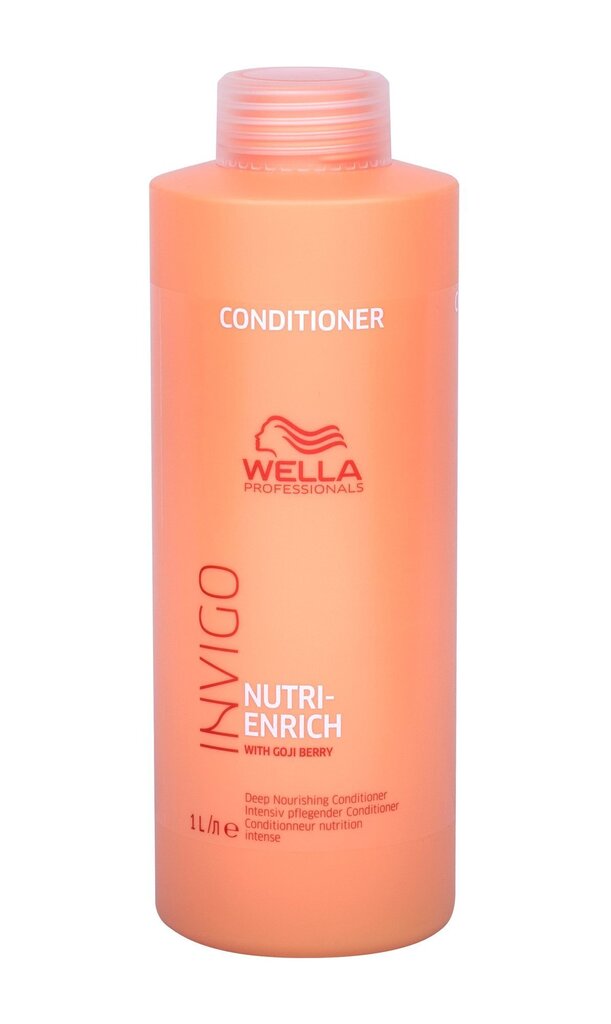 Niisutav palsam Goji marjadega Wella Professional Invigo Nutri-Enrich Conditioner, 1 l цена и информация | Palsamid | hansapost.ee