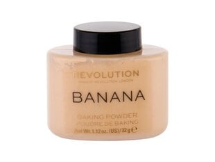 Makeup Revolution London Baking Powder puuder 32 g, Banana цена и информация | Пудры, базы под макияж | hansapost.ee