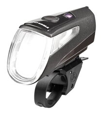 Передний велосипедный фонарь Trelock LS 460 I-GO Power 40 AKKU USB, черный цена и информация | Велосипедные фонари, отражатели | hansapost.ee