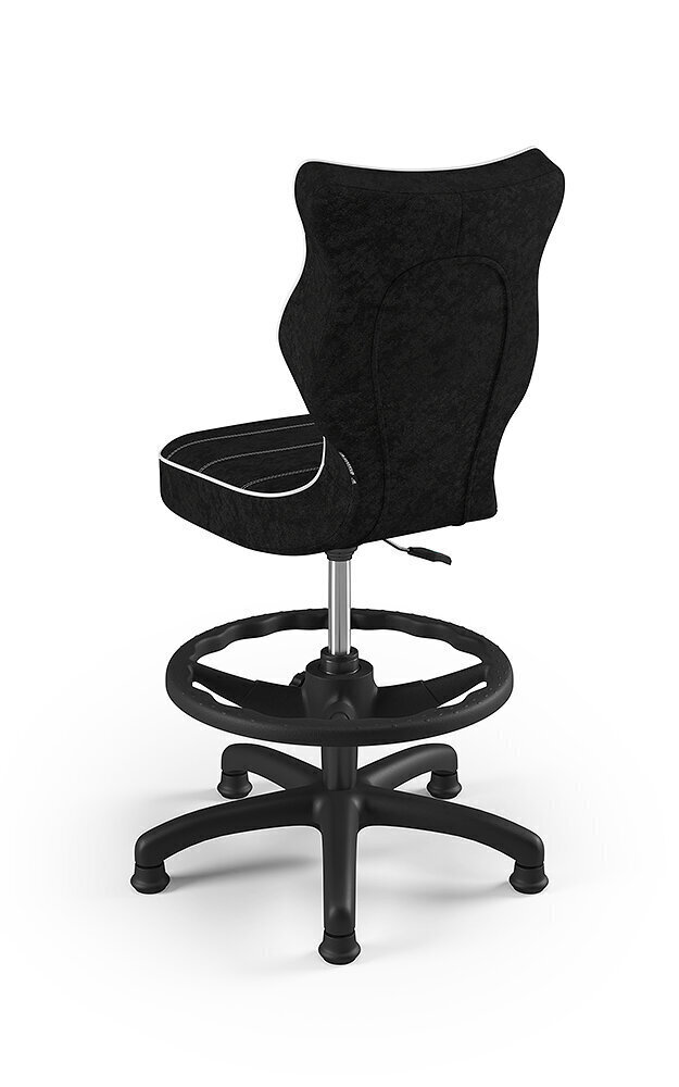 Ergonoomiline jalatoega lastetool Entelo Good Chair Petit VS01 4, must/valge hind ja info | Kontoritoolid | hansapost.ee