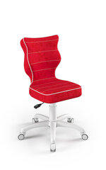 Эргономичный детский стул Entelo Good Chair Petit VS09 4, белый/красный цена и информация | Офисные кресла | hansapost.ee
