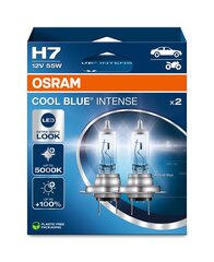 Галогенная автомобильная лампа Osram L64210CBIDUO H7, 55W, 12V, PX26D, 2 шт. цена и информация | Автомобильные лампочки | hansapost.ee