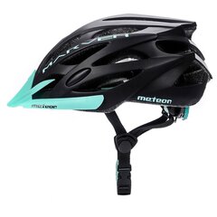 Шлем велосипедиста Meteor Marven, черный/синий цена и информация | Шлемы | hansapost.ee