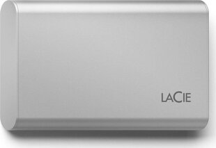 External SSD LACIE 2TB USB-C Write speed 1000 MBytes/sec Read speed 1050 MBytes/sec STKS2000400 hind ja info | Välised kõvakettad | hansapost.ee