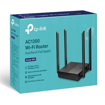 TP-LINK Archer A64 hind ja info | Ruuterid | hansapost.ee