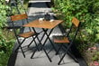 Välimööbli komplekt Kalune Design Bistro Set 4, pruun/must hind ja info | Välimööbli komplektid | hansapost.ee