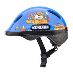 Детский шлем Meteor KS06 Teddy Builder, синий цена и информация | Шлемы | hansapost.ee