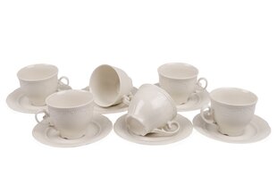 Набор чайных чашек и блюдец Kutahya Porselen, 12 предметов цена и информация | Kutahya Porselen Кухонные товары, товары для домашнего хозяйства | hansapost.ee