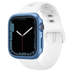 Защитный чехол Spigen Thin Fit для Apple Watch 7, 41 мм, синий цена и информация | Аксессуары для смарт-часов и браслетов | hansapost.ee