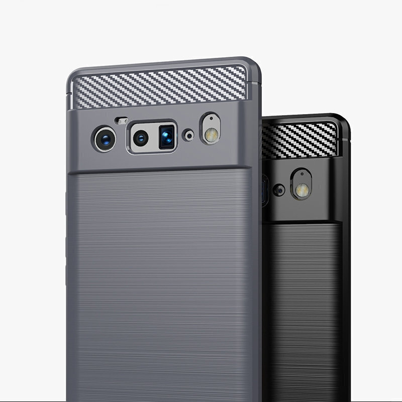 Telefoniümbris Carbon sobib Google Pixel 6 Pro, must hind ja info | Telefonide kaitsekaaned ja -ümbrised | hansapost.ee