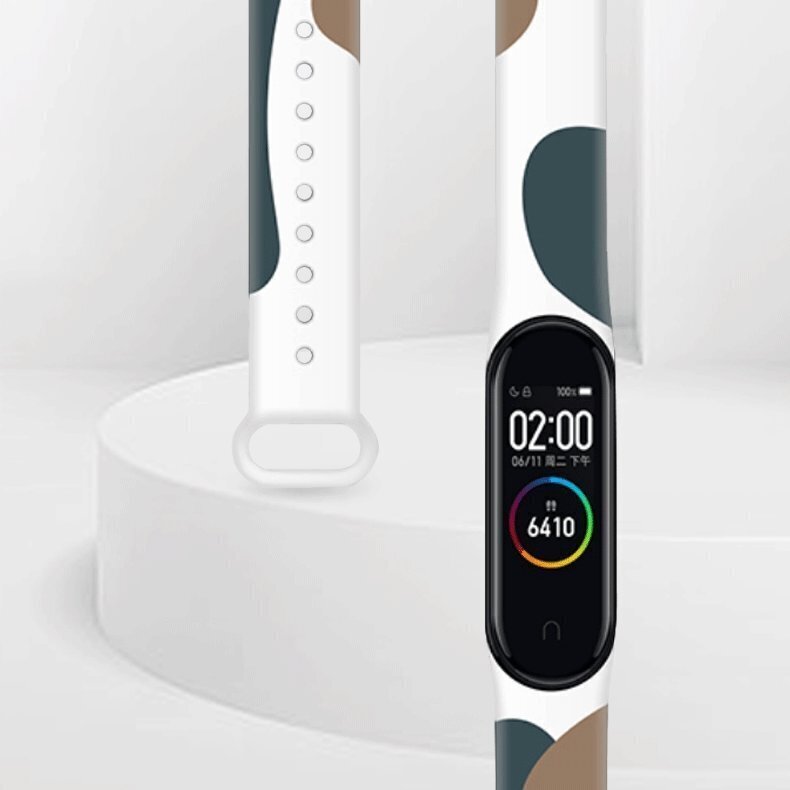 Kella käevõru Strap Moro sobib Xiaomi Mi Band 5 / Mi Band 6, D2 цена и информация | Telefonide kaitsekaaned ja -ümbrised | hansapost.ee