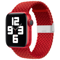 Kella käevõru Apple Watch 7 / 6 / SE / 5 / 4 / 3 / 2, 45 / 44 / 42 mm, punane hind ja info | Hurtel Mobiiltelefonid, fotokaamerad, nutiseadmed | hansapost.ee