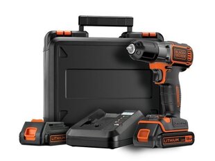 Kruvikeeraja Black&Decker ASD18KB-QW hind ja info | Akutrellid, puurid ja kruvikeerajad | hansapost.ee