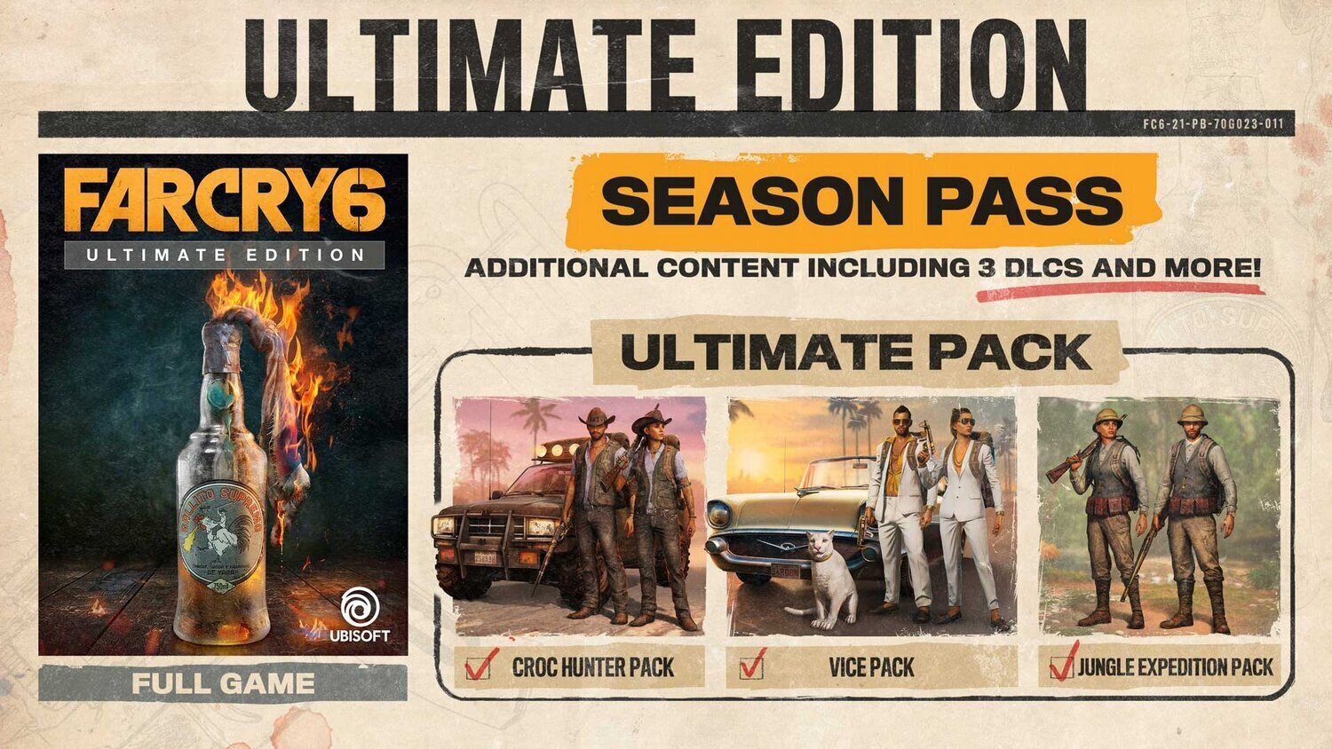 PS4 Far Cry 6 Ultimate Edition incl. Season Pass and Ultimate Pack цена и информация | Konsooli- ja arvutimängud | hansapost.ee