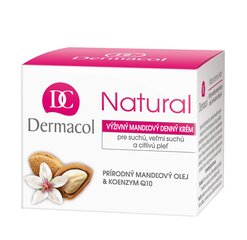 Päevane näokreem Dermacol Natural Mandlový 50 ml цена и информация | Кремы для лица | hansapost.ee