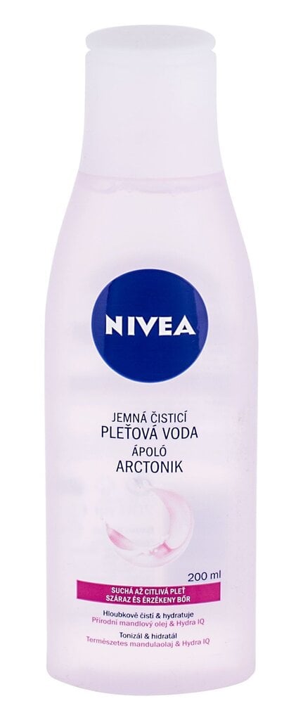 Näotoonik Nivea Soothing 200 ml цена и информация | Näopuhastusvahendid | hansapost.ee