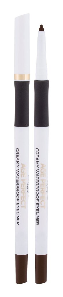 Kreemjas silmalainer L´Oréal Paris Age Perfect Creamy Waterproof Eyeliner, 1.2 g цена и информация | Lauvärvid, ripsmetušid ja silmapliiatsid | hansapost.ee