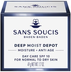 Sans Soucis Deep Moist Depot Day Care SPF 10, 50 мл цена и информация | Кремы для лица | hansapost.ee