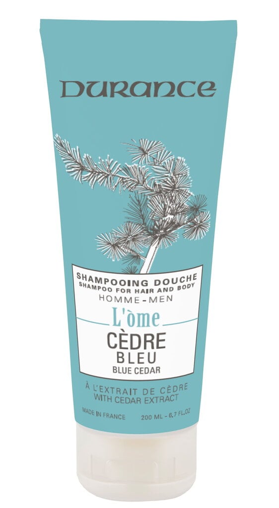 Dušigeel Durance Blue Cedar, 200 ml hind ja info | Dušigeelid, õlid | hansapost.ee