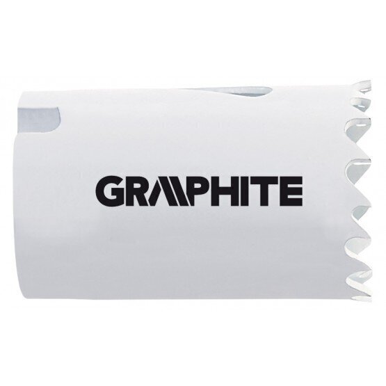 Bimetallist puurkroon Graphite, 22 mm цена и информация | Käsitööriistad | hansapost.ee