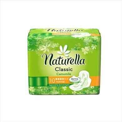 Naturella sidemed Classic Normal 10tk цена и информация | Tampoonid, hügieenisidemed ja menstruaalanumad | hansapost.ee