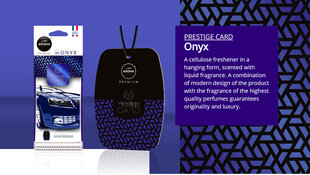 Õhuvärskendaja Aroma Prestige Card Onyx hind ja info | Auto õhuvärskendajad | hansapost.ee