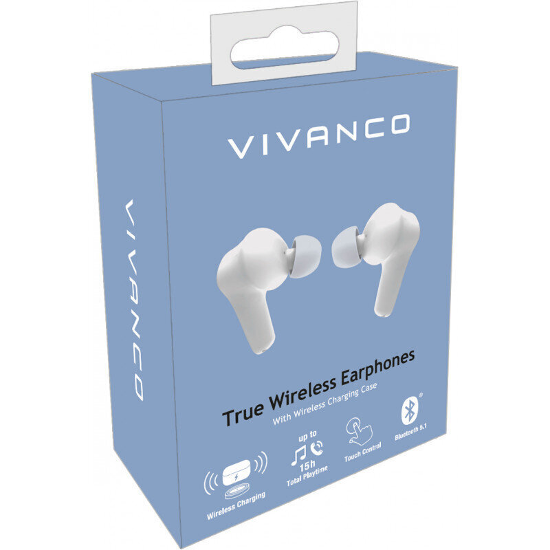 Vivanco Comfort Pair TWS White hind ja info | Kõrvaklapid | hansapost.ee