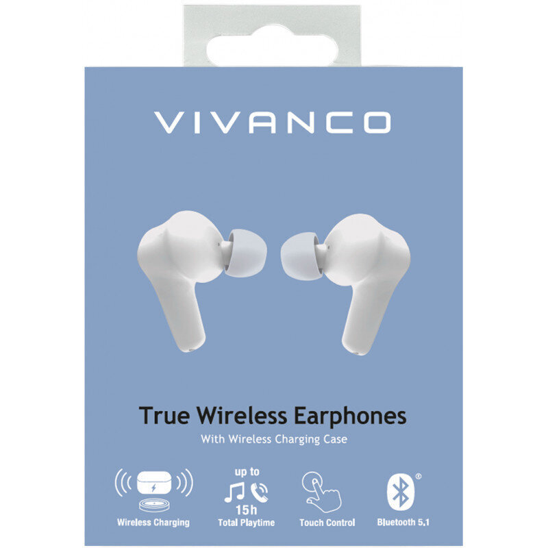Vivanco Comfort Pair TWS White hind ja info | Kõrvaklapid | hansapost.ee