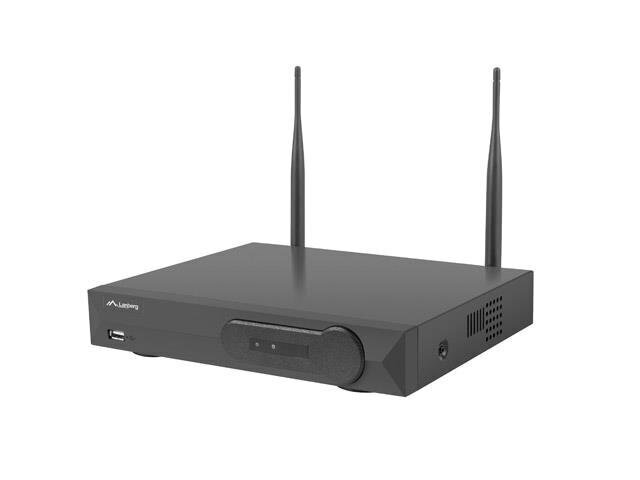 Videovalvesüsteemi komplekt LANBERG 8 kanaliga WIFI NVR + 8 2MP IP kaamerat hind ja info | Valvekaamerad | hansapost.ee