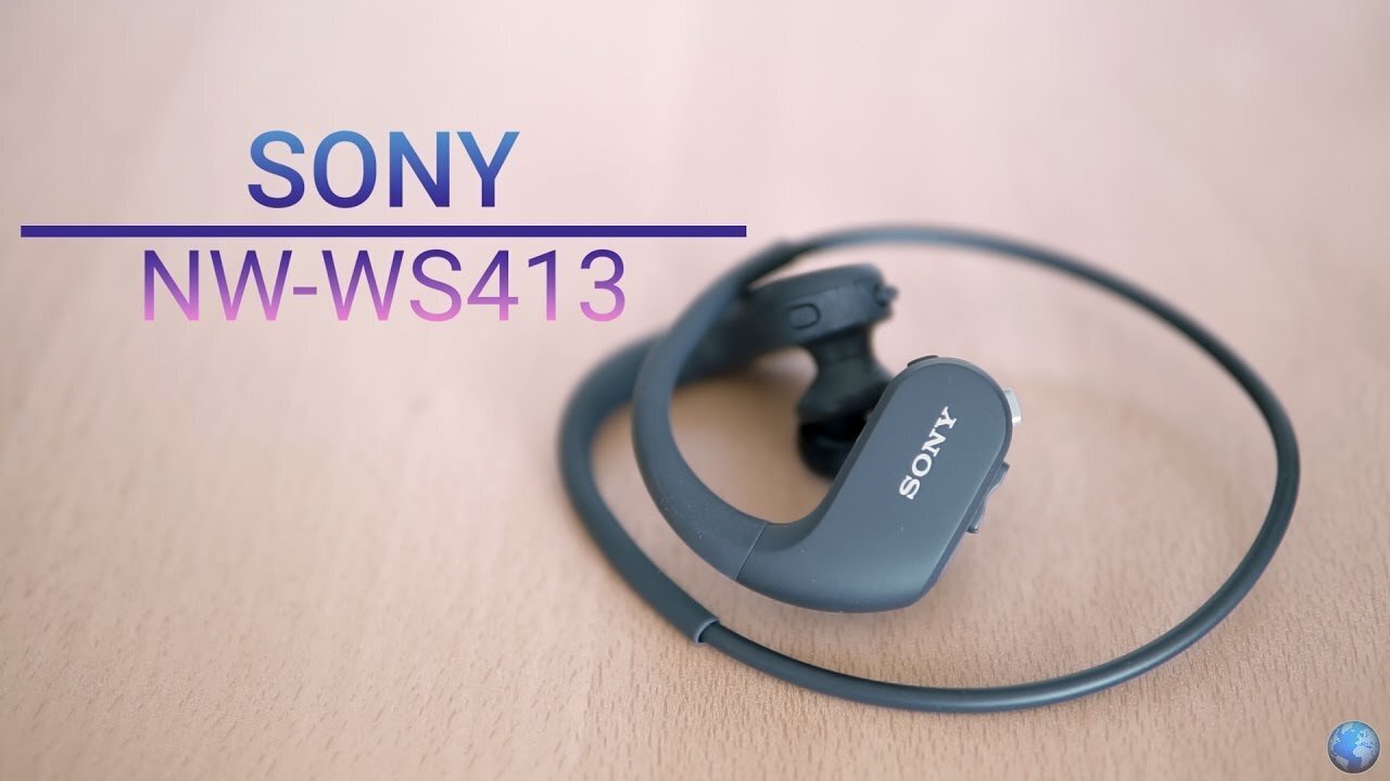 MP3-плеер Juhtmevabad kõrvasisesed vee- ja ja tolmukindlad 4GB Sony  Walkman® MP3 mängijaga kõrvakalpid, NWWS413B.CEW, must цена | hansapost.ee