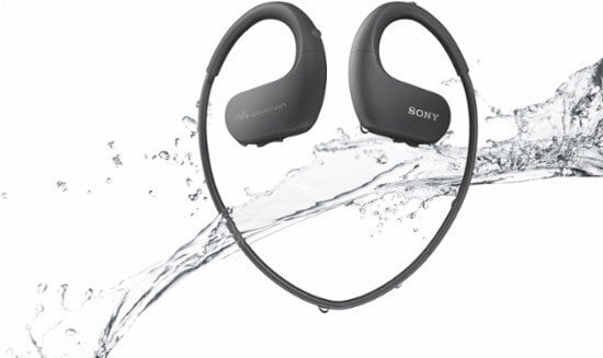Juhtmevabad kõrvasisesed vee- ja ja tolmukindlad 4GB Sony Walkman® MP3 mängijaga kõrvakalpid, NWWS413B.CEW, must hind ja info | MP3-mängijad, MP4-mängijad | hansapost.ee