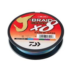 Леска плетеная Daiwa J-Braid Grand Multicolor, 150 м цена и информация | Филаменты | hansapost.ee