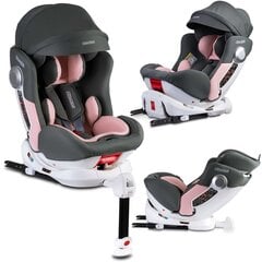 Turvatool 360° pööratav Ricokids STIGO, 0-36 kg, pink/black цена и информация | Автокресла | hansapost.ee