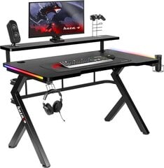 Игровой стол HUZARO HERO 5.0 RGB цена и информация | Детские письменные столы | hansapost.ee
