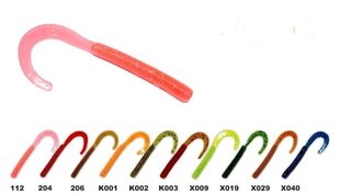 Kummipael Akara Twister 5 cm. Värv - K002 hind ja info | Landid, voblerid | hansapost.ee