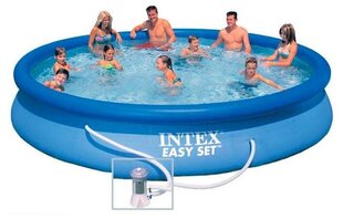 Бассейн Intex Easy Set 457 x 84 см с фильтром цена и информация | Бассейны | hansapost.ee