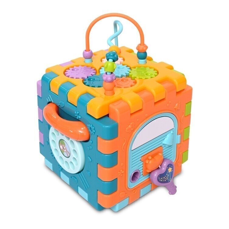 Arendav kuubik Lorelli Activity Cube цена и информация | Beebide mänguasjad | hansapost.ee