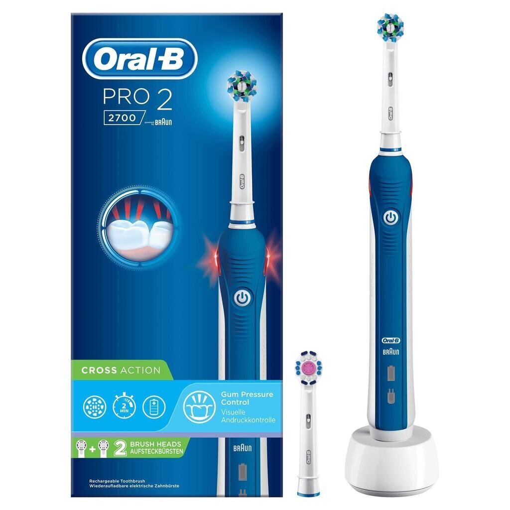 Oral-B Pro 2 2700 hind ja info | Elektrilised hambaharjad | hansapost.ee