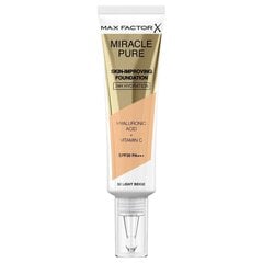 Jumestuskreem Max Factor Miracle Pure Skin-Improving 50 Natural Rose, 30 ml hind ja info | Jumestuskreemid ja puudrid | hansapost.ee