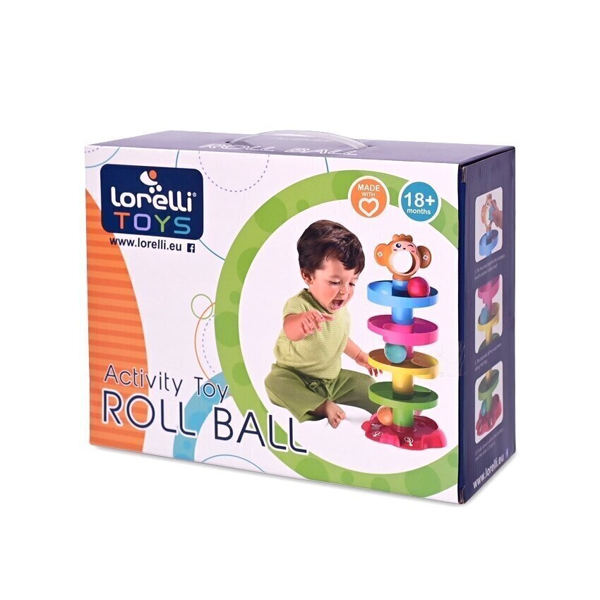 Arendav torn Lorelli Roll Ball цена и информация | Beebide mänguasjad | hansapost.ee